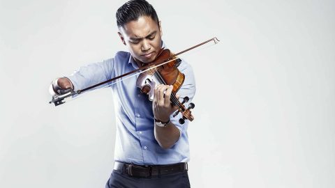 Violinist Adrian Anantawan